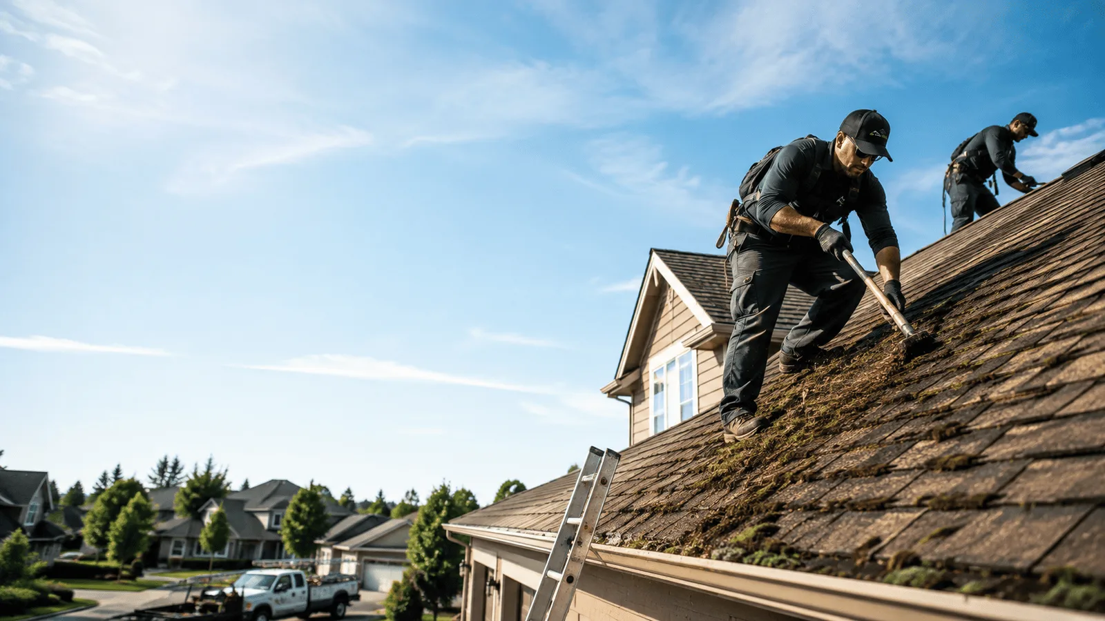 Roof Moss Removal in Vilonia, AR near me